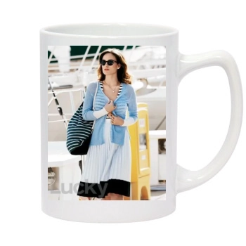 Olivia Wilde 14oz White Statesman Mug