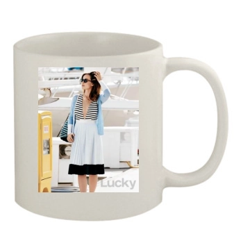 Olivia Wilde 11oz White Mug