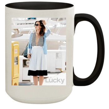 Olivia Wilde 15oz Colored Inner & Handle Mug