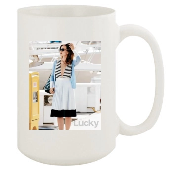 Olivia Wilde 15oz White Mug