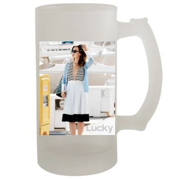 Olivia Wilde 16oz Frosted Beer Stein