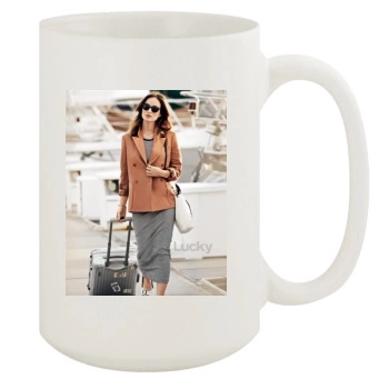 Olivia Wilde 15oz White Mug