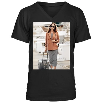 Olivia Wilde Men's V-Neck T-Shirt