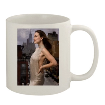 Olivia Wilde 11oz White Mug