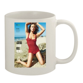 Olivia Wilde 11oz White Mug