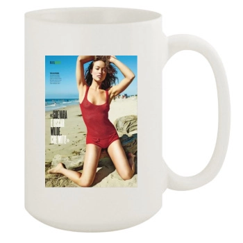 Olivia Wilde 15oz White Mug