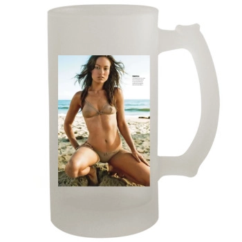 Olivia Wilde 16oz Frosted Beer Stein