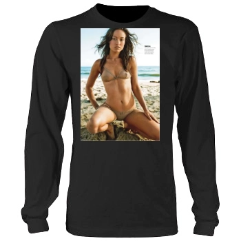 Olivia Wilde Men's Heavy Long Sleeve TShirt