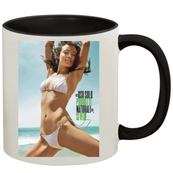 Olivia Wilde 11oz Colored Inner & Handle Mug