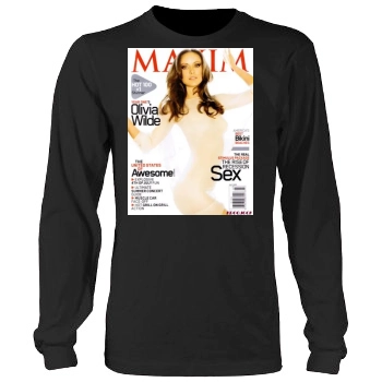 Olivia Wilde Men's Heavy Long Sleeve TShirt