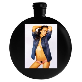 Olivia Wilde Round Flask