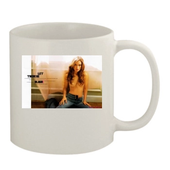 Olivia Wilde 11oz White Mug