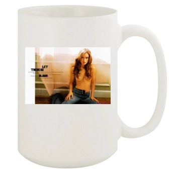 Olivia Wilde 15oz White Mug