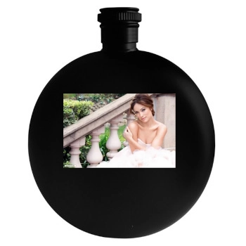 Olivia Wilde Round Flask