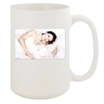 Olivia Wilde 15oz White Mug