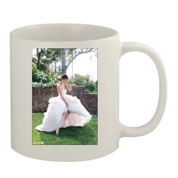 Olivia Wilde 11oz White Mug