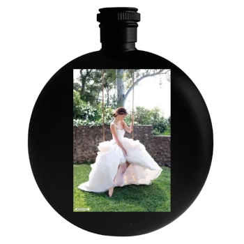 Olivia Wilde Round Flask