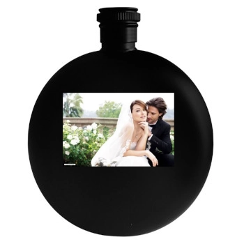 Olivia Wilde Round Flask