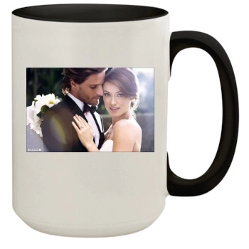 Olivia Wilde 15oz Colored Inner & Handle Mug