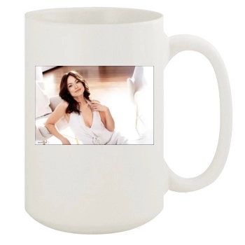 Olivia Wilde 15oz White Mug