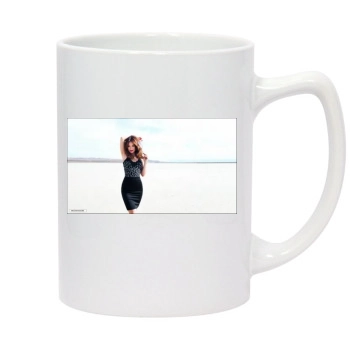 Olivia Wilde 14oz White Statesman Mug