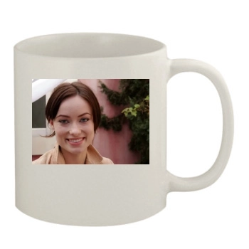 Olivia Wilde 11oz White Mug