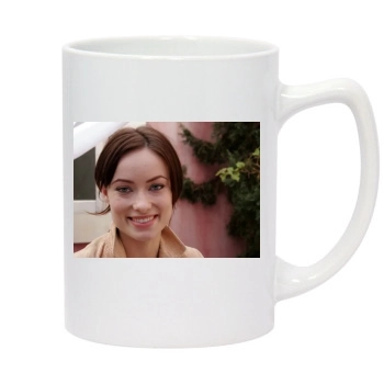 Olivia Wilde 14oz White Statesman Mug