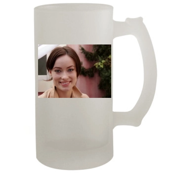 Olivia Wilde 16oz Frosted Beer Stein