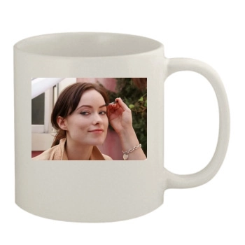 Olivia Wilde 11oz White Mug