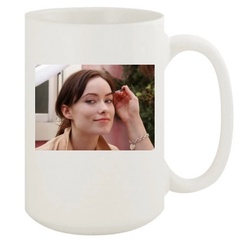 Olivia Wilde 15oz White Mug