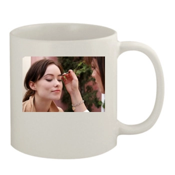 Olivia Wilde 11oz White Mug