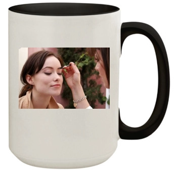 Olivia Wilde 15oz Colored Inner & Handle Mug