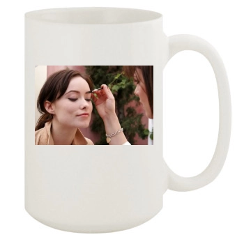 Olivia Wilde 15oz White Mug