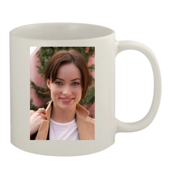 Olivia Wilde 11oz White Mug