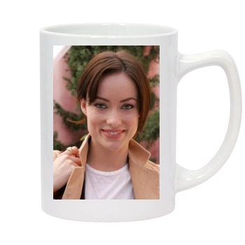 Olivia Wilde 14oz White Statesman Mug