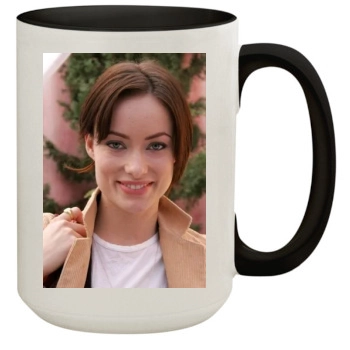 Olivia Wilde 15oz Colored Inner & Handle Mug