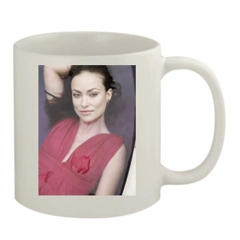 Olivia Wilde 11oz White Mug