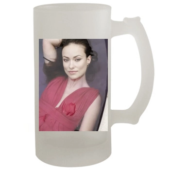 Olivia Wilde 16oz Frosted Beer Stein