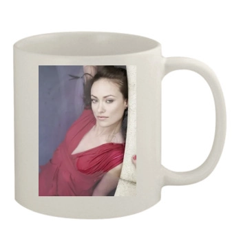 Olivia Wilde 11oz White Mug