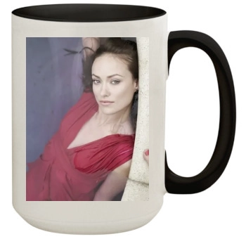 Olivia Wilde 15oz Colored Inner & Handle Mug