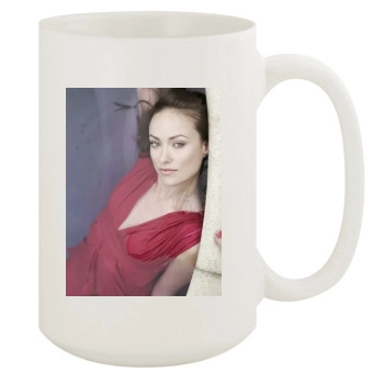 Olivia Wilde 15oz White Mug