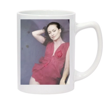 Olivia Wilde 14oz White Statesman Mug