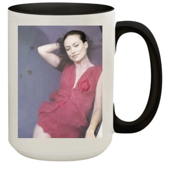 Olivia Wilde 15oz Colored Inner & Handle Mug