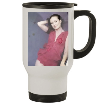 Olivia Wilde Stainless Steel Travel Mug