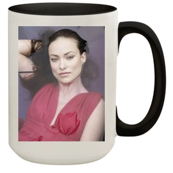 Olivia Wilde 15oz Colored Inner & Handle Mug