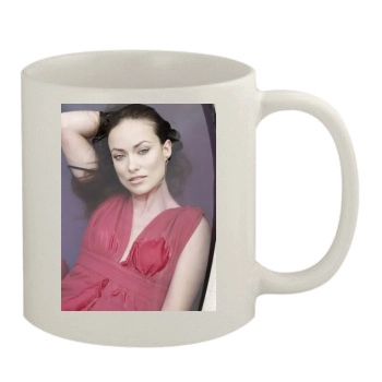 Olivia Wilde 11oz White Mug