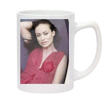 Olivia Wilde 14oz White Statesman Mug