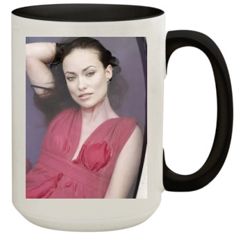 Olivia Wilde 15oz Colored Inner & Handle Mug