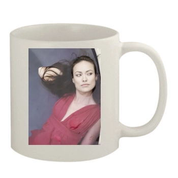 Olivia Wilde 11oz White Mug