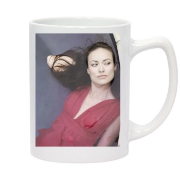 Olivia Wilde 14oz White Statesman Mug